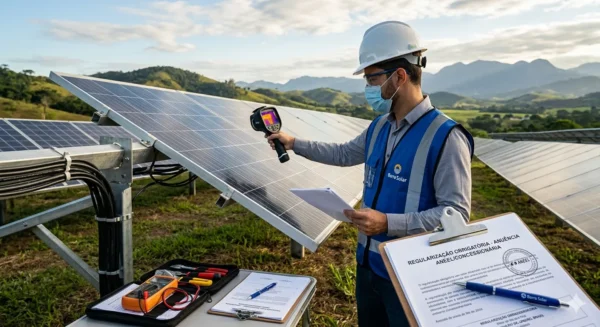 Legalização de usina solar