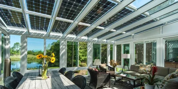 painel solar moderno