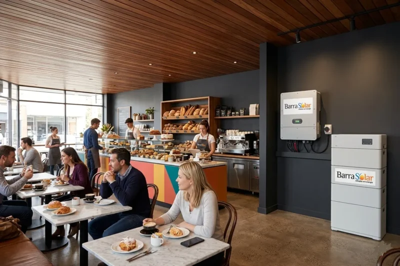 Padaria com energia solar