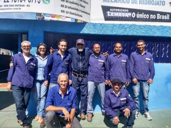 Treinamento da equipe